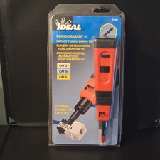 New IDEAL Punchmaster II Impact Punch Down Tool 35-485