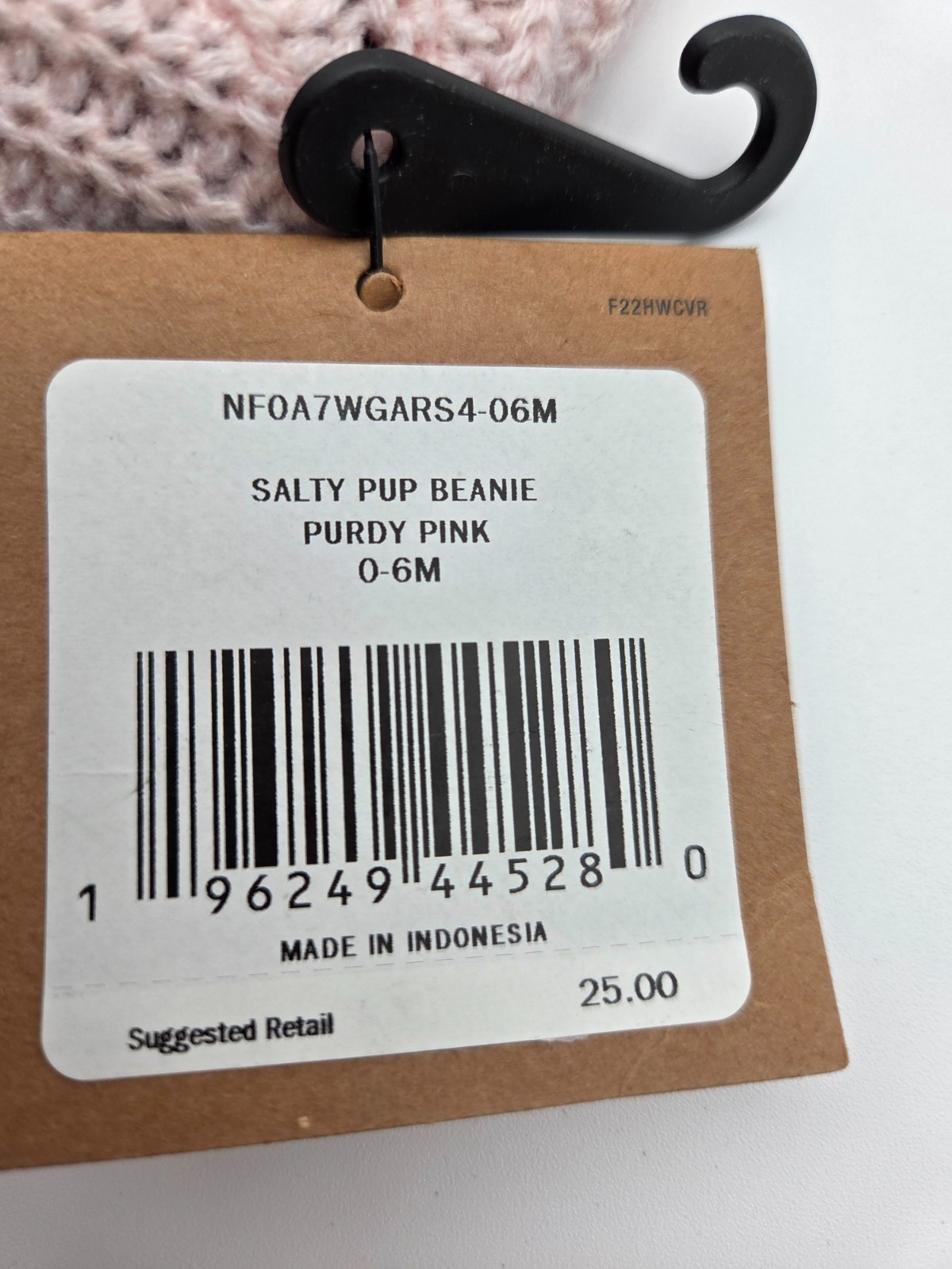 The North Face Salty Pup Beanie - 0-6M - Purdy Pink - $25