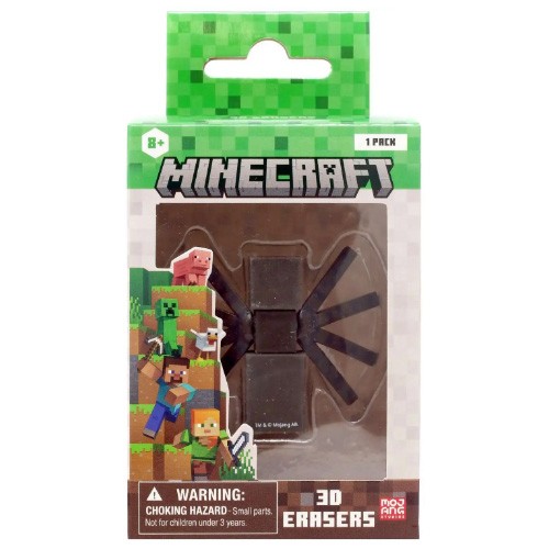 Minecraft 3D Eraser - SPIDER [2.25 inch] - New - Bild 1 von 1