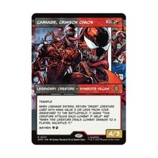 WOTC Marvel's Spider-Man Carnage, Crimson Chaos (Borderless) (R) NM