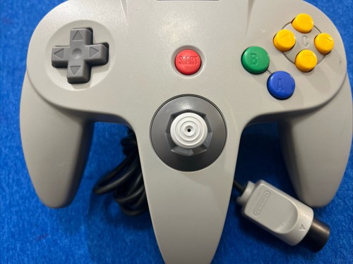 N64 Nintendo Controller Official Remote OEM N64 NUS-005 Tight Stick 9/10 - Picture 2 of 13