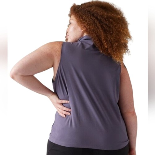 athleta outbound tank top nightfall purple plus size 3X - Picture 2 of 7