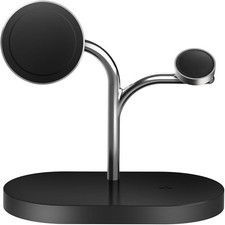 Samsung 3-in-1 Wireless Charging Station, Fast-Charging, Magnetic Design,