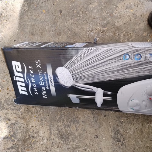 Mira Event XS Power Shower - White