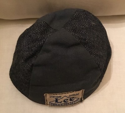 Antique Buddy Lee Display Doll Cap/Rare with Lee Logo Tag