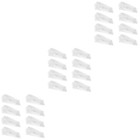 3 Pieces Tür Stopper Türanschlagkeil Mini Keile Durchsichtig Silikon