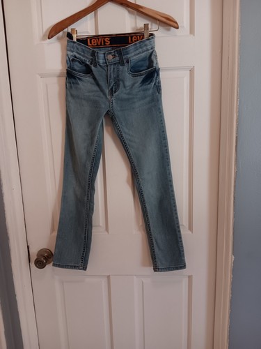 Levi's 510 Skinny Boy's Jeans With Adjustable Waist Size 10 Reg 25x26