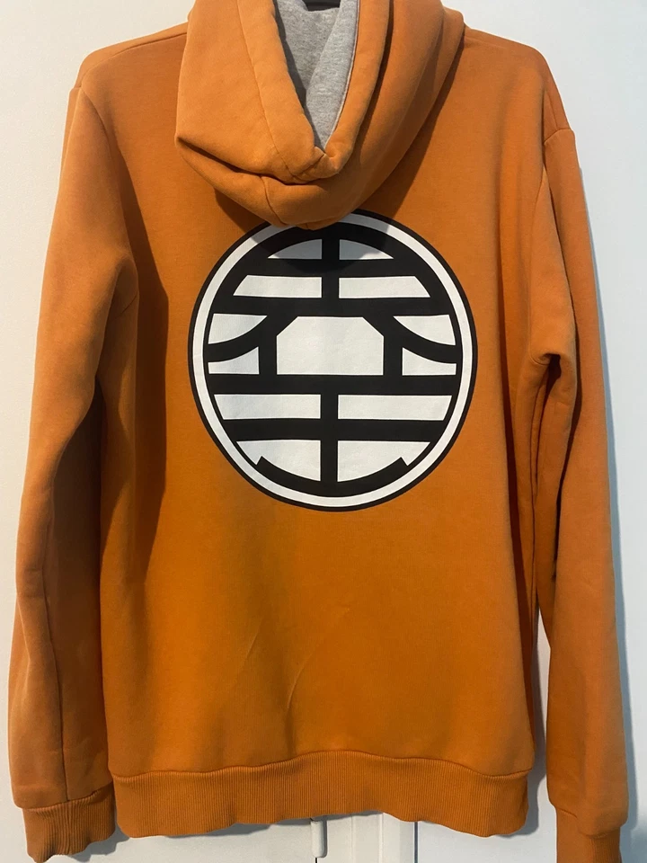 Sweat à Capuche Dragon Ball Z Celio Orange Taille M – DBZ Fan Manga Collector - Photo 2/4