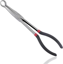 Professional Spark Plug Pliers 11" Extended Boot Removal Tool O Ring Nose Handle