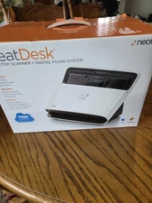 Neat Desk Desktop Scanner ND-1000 Receipt Document NO MANUAL OR DISK UNTESTED
