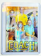 Coach Limited Edition Artist Signed "Comedy Classic" Refractor Card 1/1