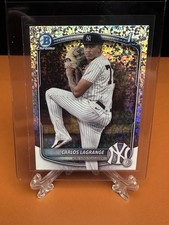2025 Bowman Chrome Carlos Lagrange Mini-Diamond Refractor 1st Bowman RC.Yankees