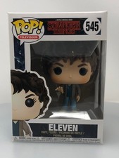 Funko POP! Television Stranger Things Eleven with hair #545 Vinyl Figure DAMAGED