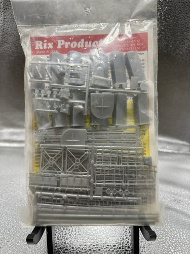 Rix (HO-Scale) #628-0407 Grain Elevator & #628-0304 Grain Bin Lot NIB - Bild 3 von 5