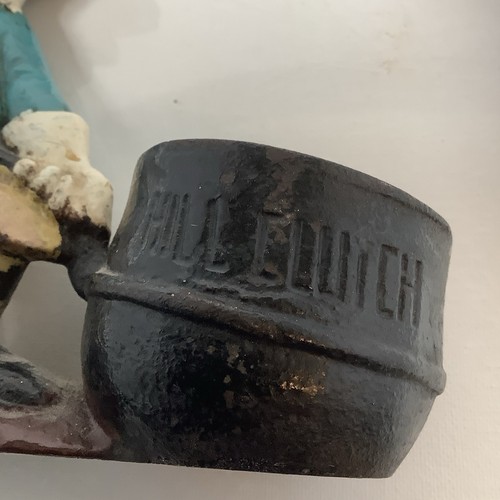 Antique Cast Iron Hill Clutch Automotive Foundry Worker Cast Iron Door Stop - Picture 16 of 16