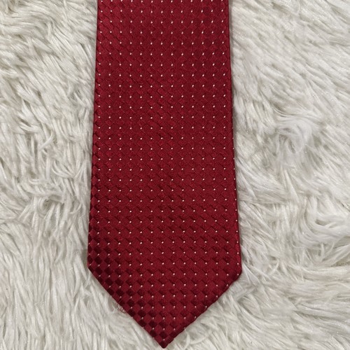 Cravatta Donald J Trump ufficiale rossa collezione firma sigillo baxk SETA - Foto 2 di 6