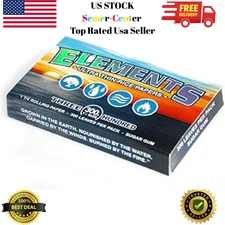 ELEMENTS 300 Ultra Thin Rice Rolling Paper 1.25 1 1/4 Size, 1 Pack = 300 