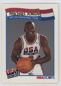 1991-92 NBA Hoops Michael Jordan #579 HOF