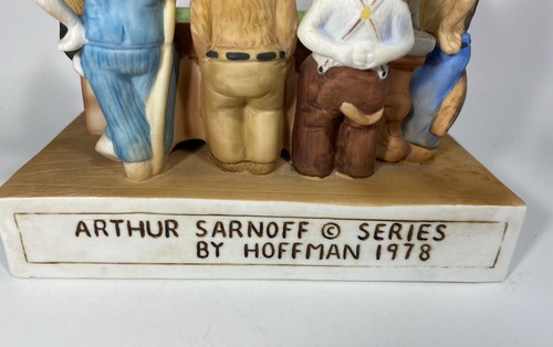 Arthur Sarnoff Dogs Playing Pool Art Decanter By Hoffman 1978 - Picture 14 of 17