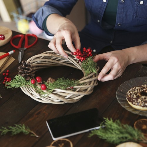 200 Pezzi Bacche Artificiali Decorazione Natalizia Simulazione Doppia Testa Bacche Decorazione - Foto 6 di 12