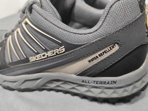 Skechers outdoor mens shoes 7.5 Gray all terrain water repellent aggressive sole - Picture 8 of 11