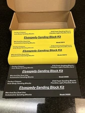 Elyaspedy Automotive Sanding Block Kit D6010 & D6009