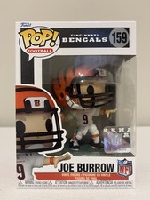 Funko Pop! NFL Bengals Joe Burrow (Away Uniform) Funko Pop! Vinyl Figure #159