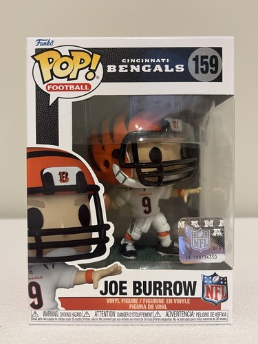 Funko Pop! NFL Bengals Joe Burrow (Away Uniform) Funko Pop! Vinyl Figur #159 - Bild 1 von 12