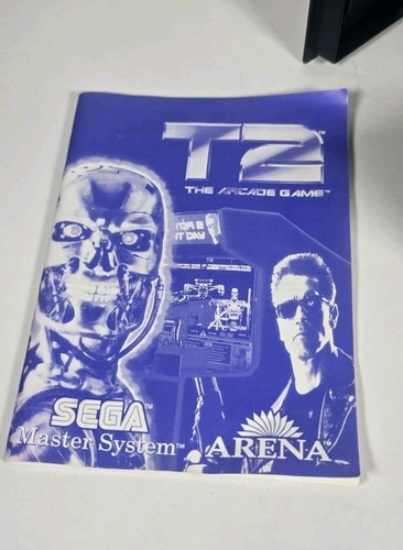 T2 The Arcade Game Sega Master System | Collectable Condition Terminator Tested - Picture 6 of 7
