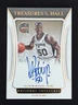1/25 ≈1/1 ! 2021-22 Panini National Treasures Of The Hall David Robinson Auto