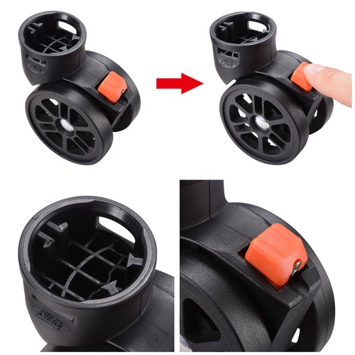 Byootique Aluminium Rollnageltisch mit 4 Stück Ersatzrollen tragbar - Bild 5 von 9