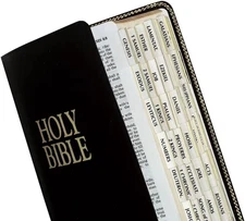 Gold-Edged Bible Indexing Tabs, Old & New Testament, 80 Tabs Including 64 Books 