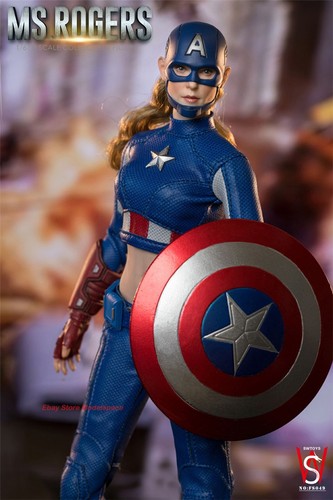 SWTOYS FS049 1/6 MS.Rogers Helmet 12''Action Figure Collection In Stock - Picture 6 of 14