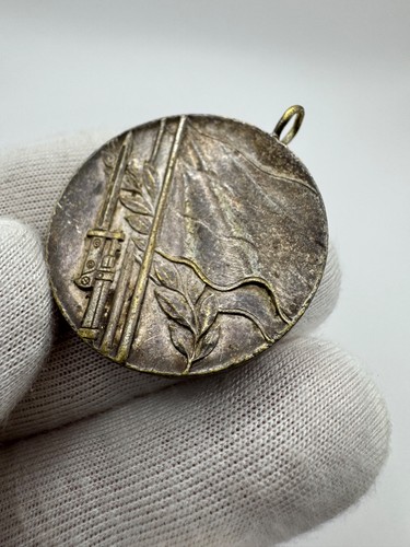 Medaglia Bulgaria Guerra Patriottica 1944-1945 Seconda Guerra Mondiale Premio Veterani Originale Rara - Foto 6 di 6