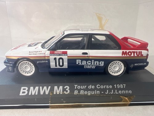 BMW M3 Tour de Corse 1987 B Begine & J J Lenne 1:43 Modell Rallye Auto - Bild 2 von 7