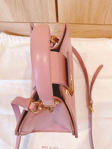 Salvatore Ferragamo Gancini Schultertasche rosa Einsatzart Leder gut - Bild 7 von 18