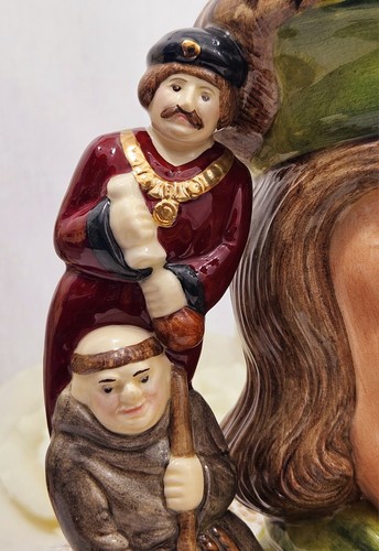 Vintage Rare Royal Doulton 'Robin Hood' Double Handled Character Jug - Picture 4 of 12