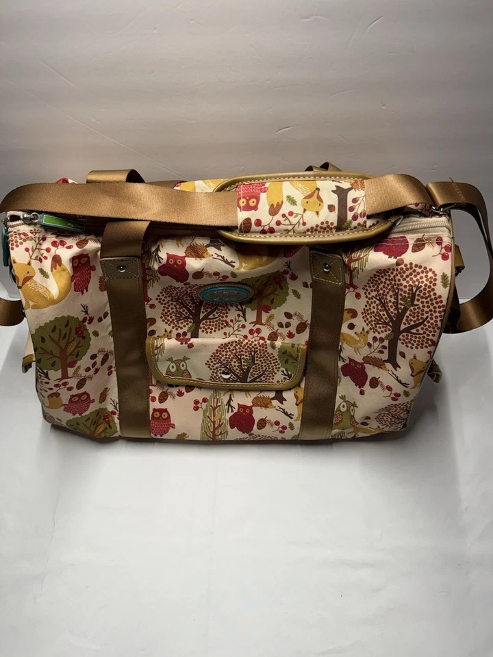 Bolso de Lona Lily Bloom Verde Living Viaje para Llevar Ecológico Colorido Foto 3 de 4