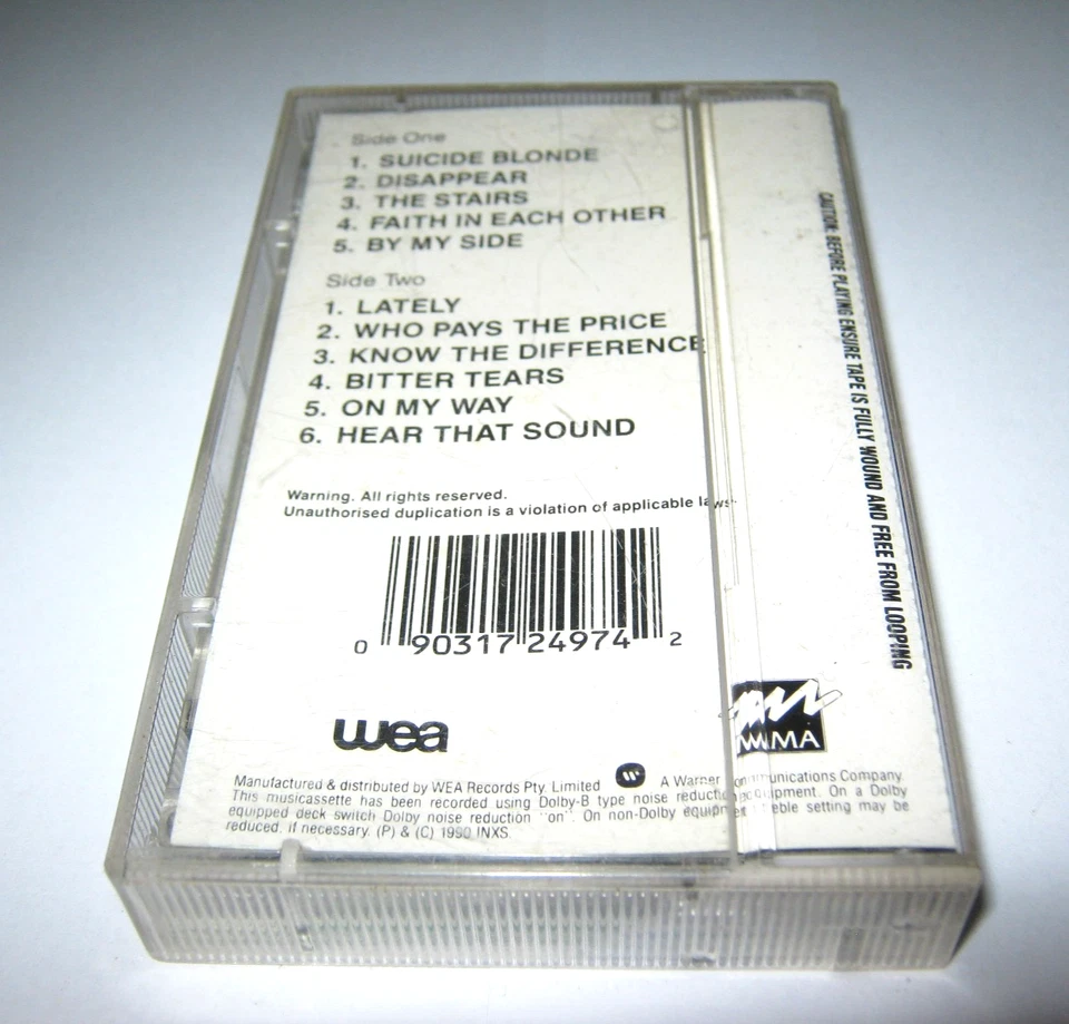 INXS - X - Cassette Tape - VGC - Image 2 of 3