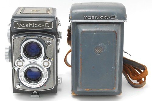 [N NEUWERTIG] YASHICA D 6x6 TLR grau Filmkamera Yashikor 80 mm f/3,5 getestet Japan
