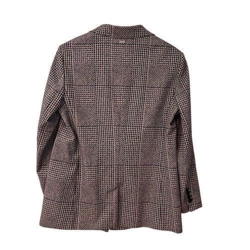 HUGO BOSS Jocalua Blazer Jacket Size 12 Large Party Workwear Brown Office - 第 2/12 張圖片