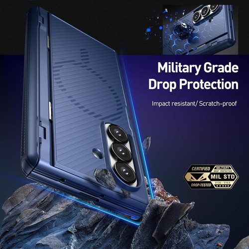Poetic Flex For Samsung Galaxy Z Fold 7 Case MagSafe Compatible Kickstand Cover - Picture 5 of 27