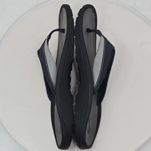 Olukai Ohana Koa Herren 10 Lava Rock grau Flip Flop Synthetik Riemen Slipper Sandalen - Bild 16 von 17