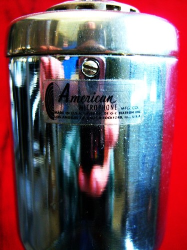 Vintage RARE 1940's American D8AT dynamic microphone w Turner stand D9T D8T D5T - Picture 12 of 15