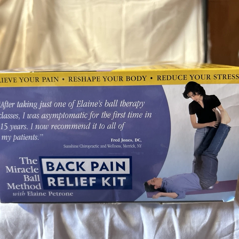 Kit de alivio y dolor de espalda The Miracle Ball Method Foto 2 de 4