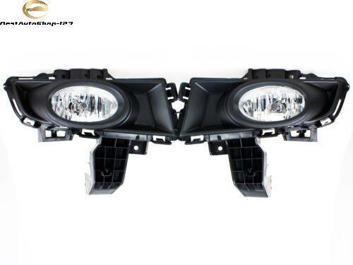 Front Bumper Fog Lamp / Driving Lights Fit For Mazda 3 2007 2008 /1set H11 Bulbs - Picture 1 of 9