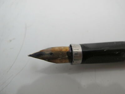 筆記具 PARKER 75 STERING SILVER CISELE 14K XF Parker 75 Sterling Fountain Pen Ballpoint Set - USA