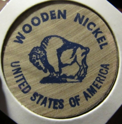 Vintage Starkey Motors Cars & Trucks Roanoke, VA Wooden Nickel - Token Virginia - Picture 2 of 2