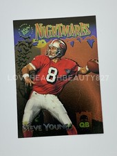 Steve Young 1995 Topps Stadium Club Nightmares NM9 San Francisco 49ers NM-MT!