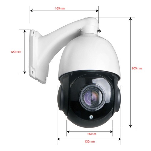 30X 4.5'' ZOOM 4in1 AHD/TVI/CVI/CVBS Speed 2.0MP Dome IR Night PTZ NTSC Camera - Picture 2 of 15